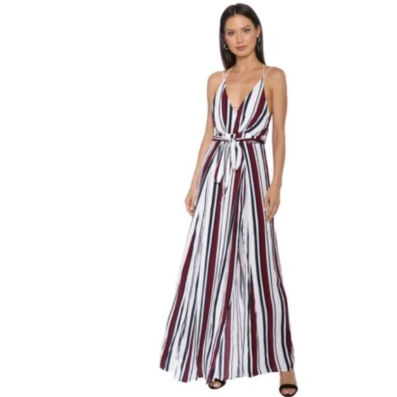 NEW Striped JUMPSUIT Robertson & Rodeo.. - Picture 2 of 6